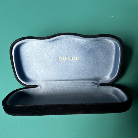 🖤 GUCCI CASE ONLY for Eyeglasses! Black Velvet Authentic! UNISEX New! - Picture 7 of 7